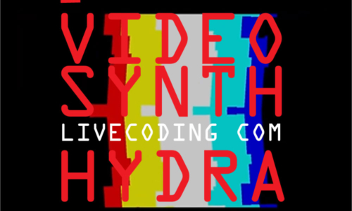 LiveCoding Vídeo Synth com Hydra